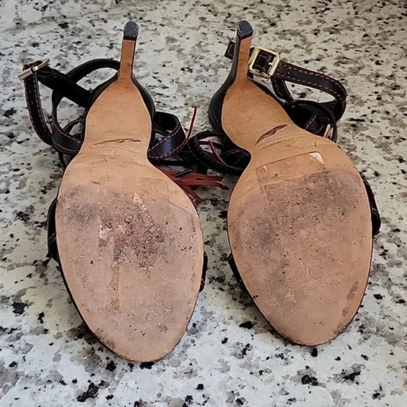 Brian Atwood fringe heels - Picture 10 of 10